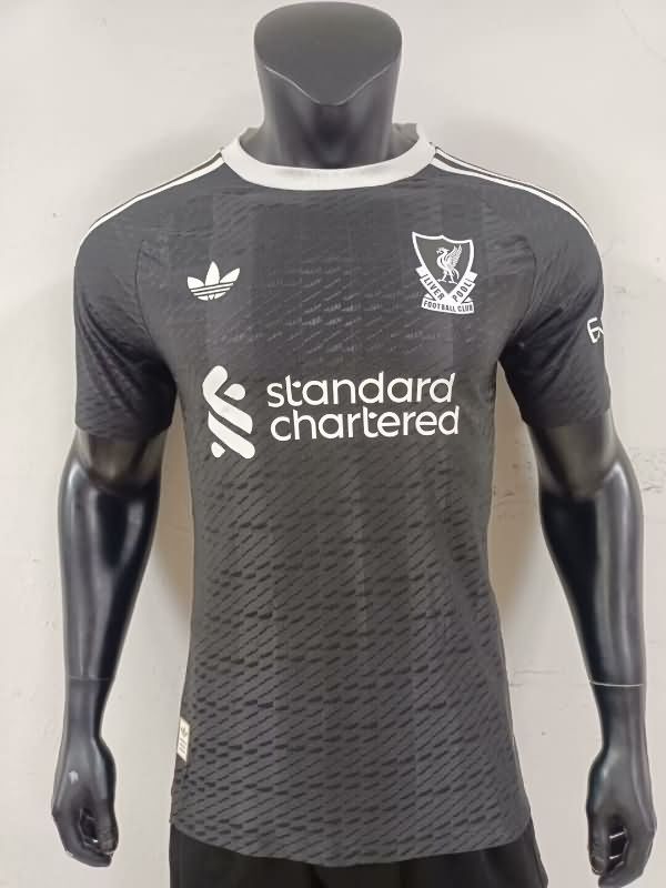 AAA Quality Liverpool 25/26 Goalkeeper Black Soccer Jersey (Player) Leaked AAA Quality Liverpool 25/26 Goalkeeper Black Soccer Jersey (Player) Leaked