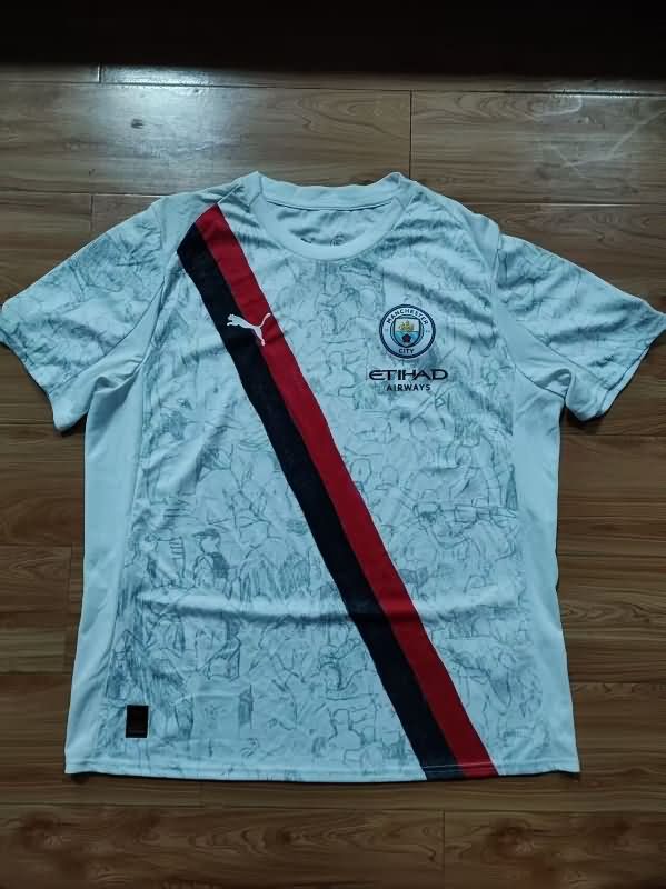 Manchester City Soccer Jersey Away Replica 25/26