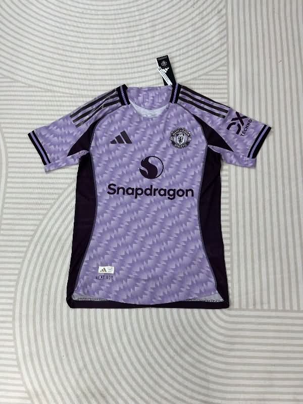 Manchester United Soccer Jersey Away (Player) 25/26