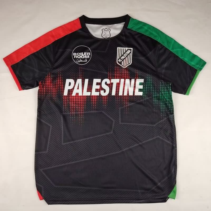 AAA Quality Palestino 2025 Black Soccer Jersey AAA Quality Palestino 2025 Black Soccer Jersey