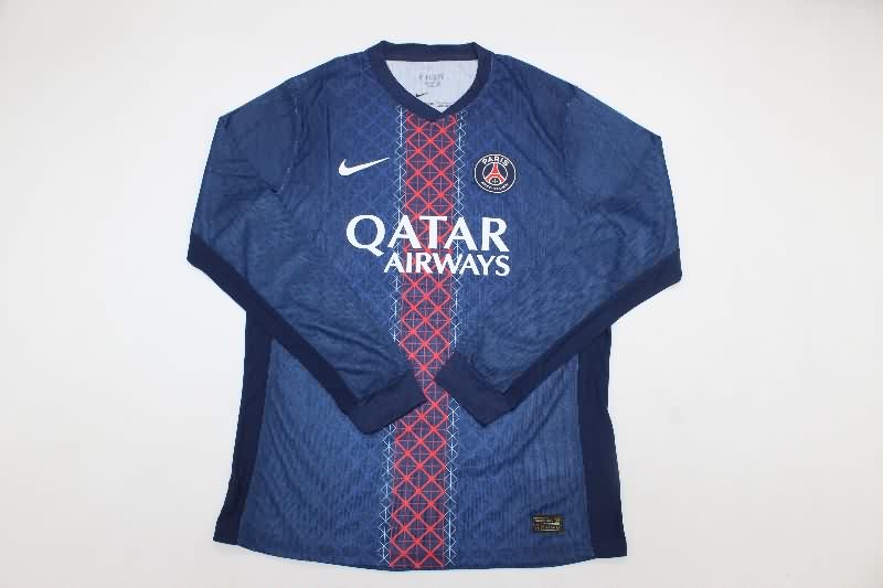 AAA Quality Paris St German 25/26 Home Long Sleeve Soccer Jersey (Player) AAA Quality Paris St German 25/26 Home Long Sleeve Soccer Jersey (Player)