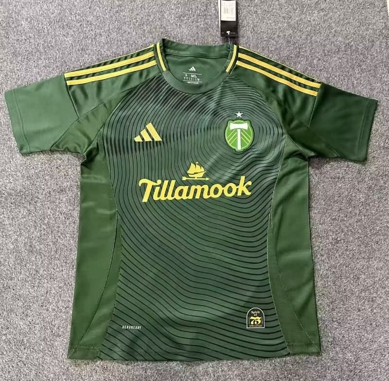 Portland Timbers Soccer Jersey Home Replica 2025