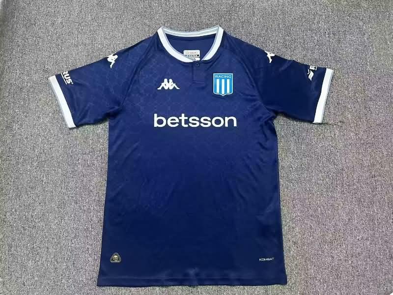 Racing Soccer Jersey Away Replica 2025