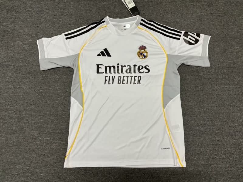 Real Madrid Soccer Jersey Home Replica 25/26