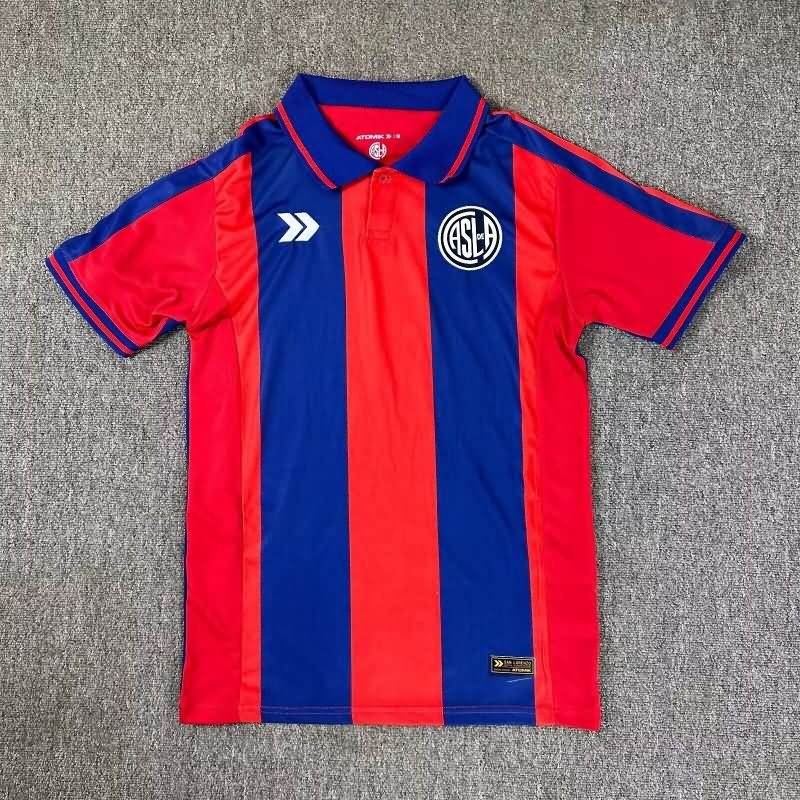 San Lorenzo Soccer Jersey Home Replica 2025