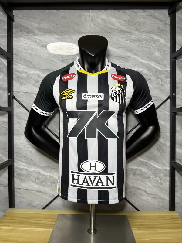 AAA Quality Santos 2025 Away Soccer Jersey With Sponsor (Player) AAA Quality Santos 2025 Away Soccer Jersey With Sponsor (Player)