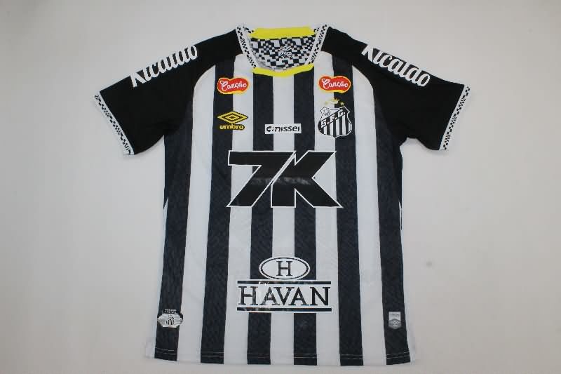 AAA Quality Santos 2025 Away Soccer Jersey With Sponsor AAA Quality Santos 2025 Away Soccer Jersey With Sponsor