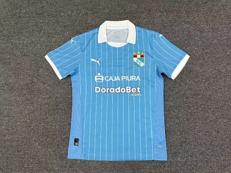 Sporting Cristal Soccer Jersey Home Replica 2025