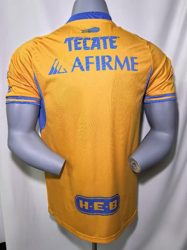 Tigres UANL Soccer Jersey Home Replica 25/26