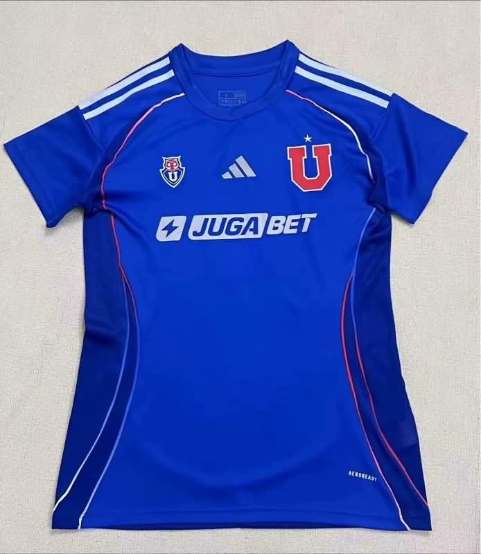 Universidad Chile Soccer Jersey Home Women Replica 2025