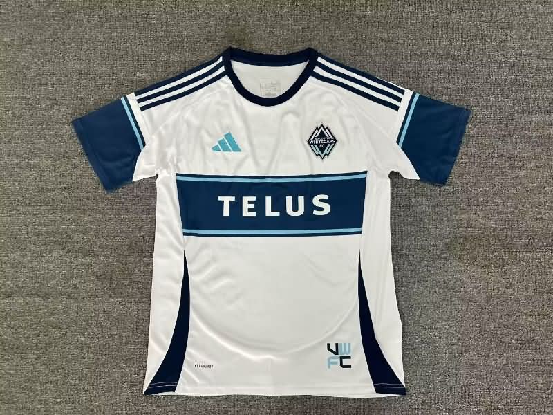 Vancouver Whitecaps Soccer Jersey White Replica 2025