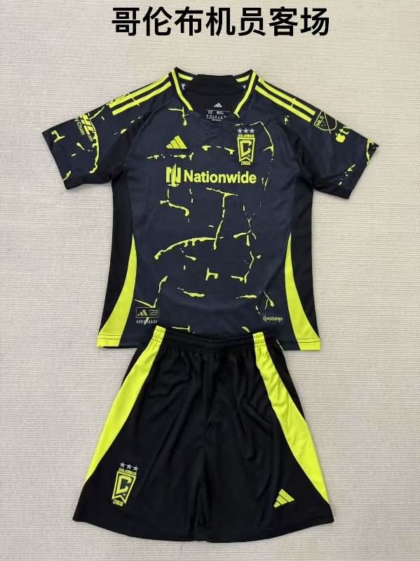 Kids Columbus Crew Soccer Jersey Away Replica 2025