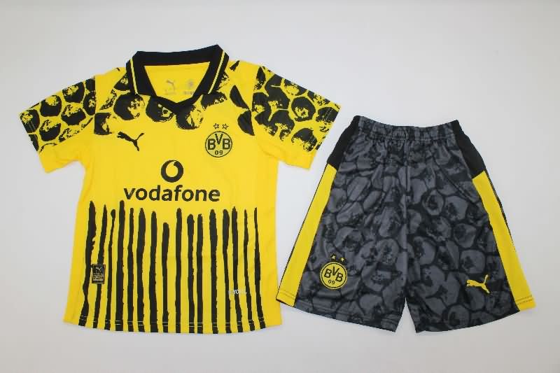 Kids Dortmund 2025 Club World Cup Home Soccer Jersey And Shorts Kids Dortmund 2025 Club World Cup Home Soccer Jersey And Shorts