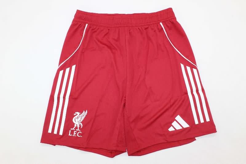 AAA Quality Liverpool 25/26 Home Soccer Shorts (Player) AAA Quality Liverpool 25/26 Home Soccer Shorts (Player)