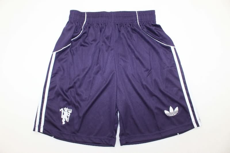 AAA Quality Manchester United 2025/26 Away Soccer Shorts AAA Quality Manchester United 2025/26 Away Soccer Shorts
