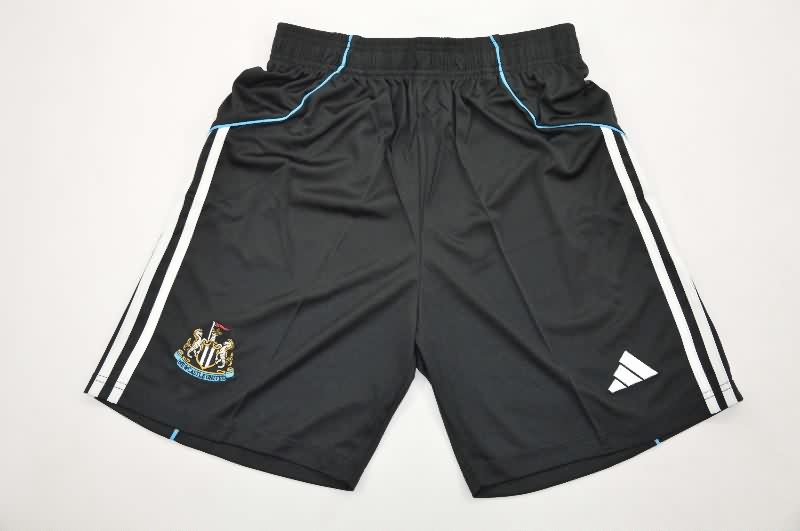 AAA Quality Newcastle United 25/26 Black Soccer Shorts AAA Quality Newcastle United 25/26 Black Soccer Shorts