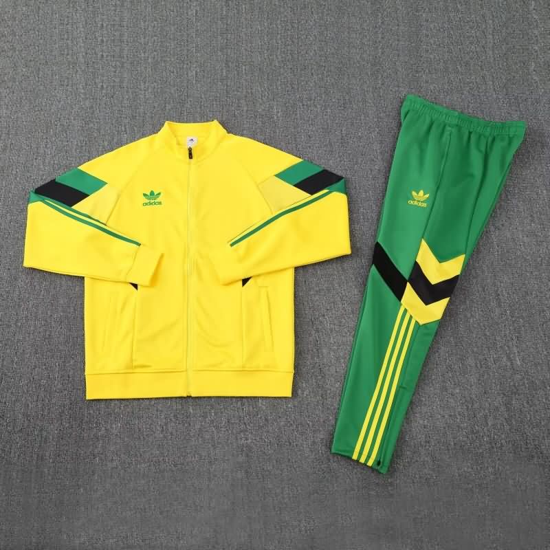 Adidas Soccer Tracksuit Yellow Replica 2025