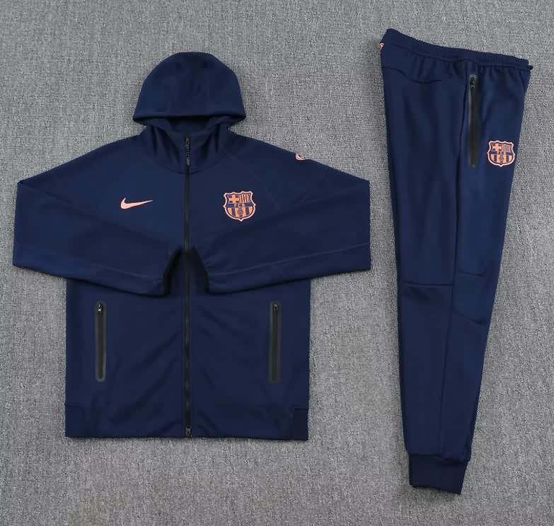 AAA Quality Barcelona 25/26 Dark Blue Soccer Tracksuit 07 AAA Quality Barcelona 25/26 Dark Blue Soccer Tracksuit 07