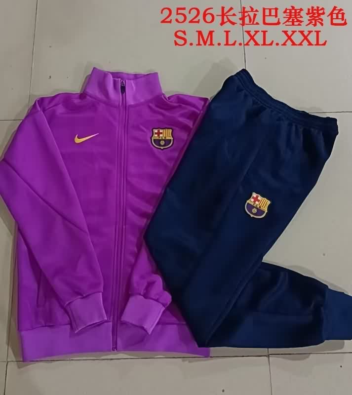 AAA Quality Barcelona 25/26 Purple Soccer Tracksuit 02 AAA Quality Barcelona 25/26 Purple Soccer Tracksuit 02