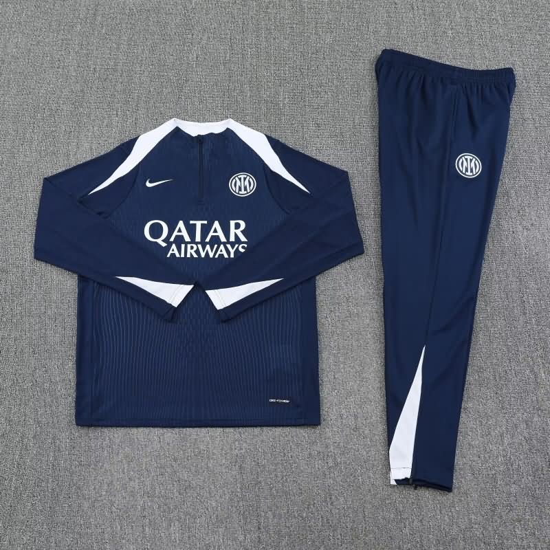 AAA Quality Inter Milan 25/26 Dark Blue Soccer Tracksuit AAA Quality Inter Milan 25/26 Dark Blue Soccer Tracksuit
