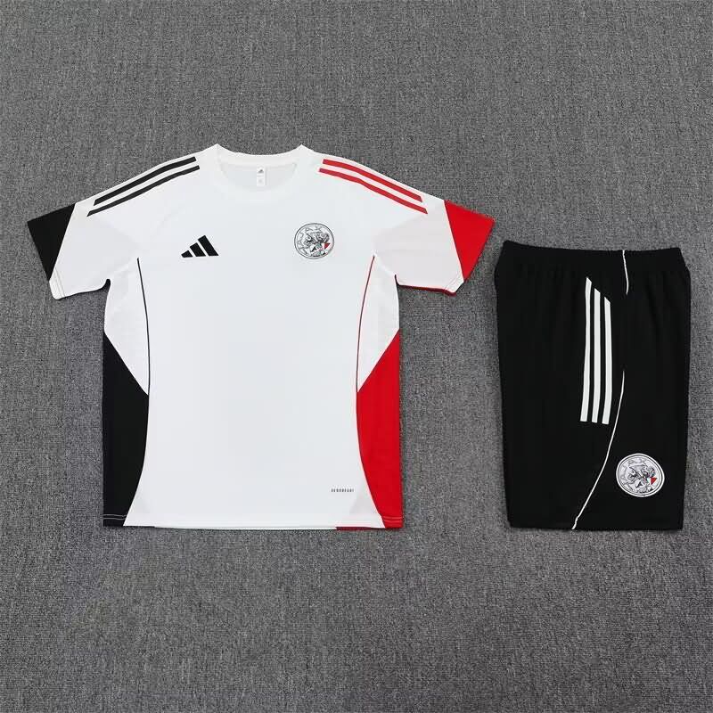 AAA Quality Ajax 25/26 White Soccer Training Sets AAA Quality Ajax 25/26 White Soccer Training Sets