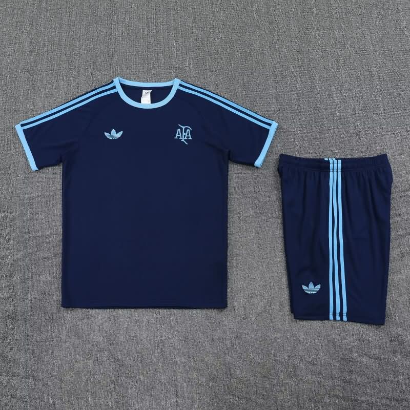 AAA Quality Argentina 2025 Dark Blue Soccer Training Sets AAA Quality Argentina 2025 Dark Blue Soccer Training Sets
