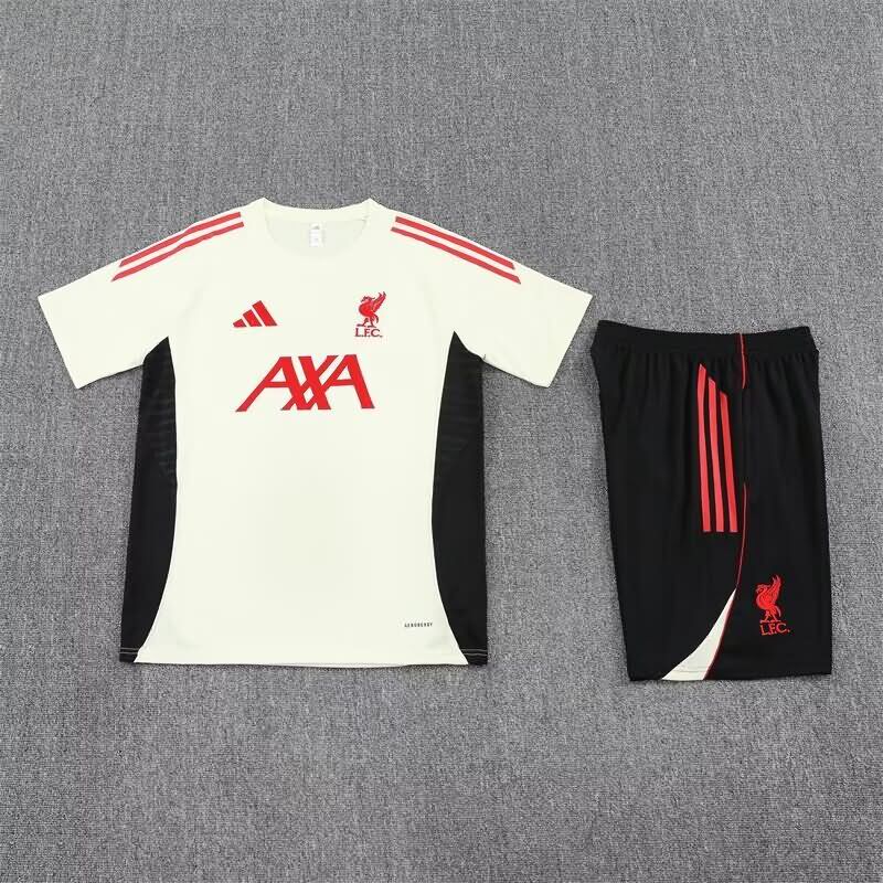 AAA Quality Liverpool 25/26 White Soccer Training Sets AAA Quality Liverpool 25/26 White Soccer Training Sets