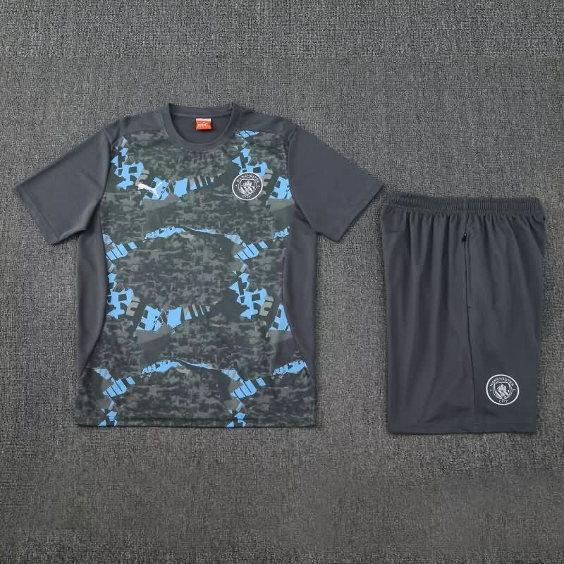 AAA Quality Manchester City 25/26 Dark Green Soccer Training Sets AAA Quality Manchester City 25/26 Dark Green Soccer Training Sets