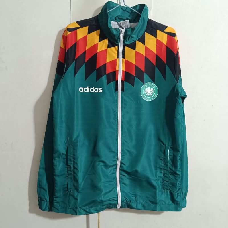 AAA Quality Germany 2025 Green Soccer Windbreaker