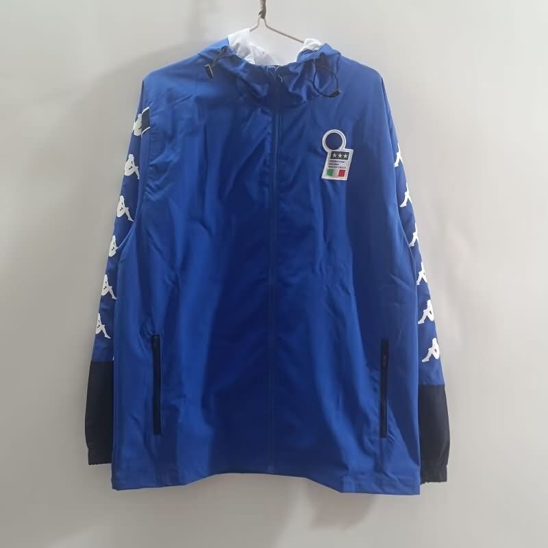 AAA Quality Italy 2025 Blue Soccer Windbreaker 02 AAA Quality Italy 2025 Blue Soccer Windbreaker 02