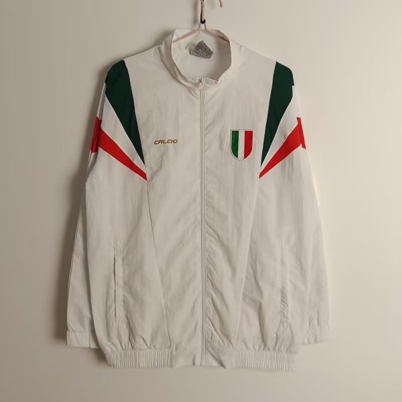 Italy Soccer Windbreaker White Replica 2025