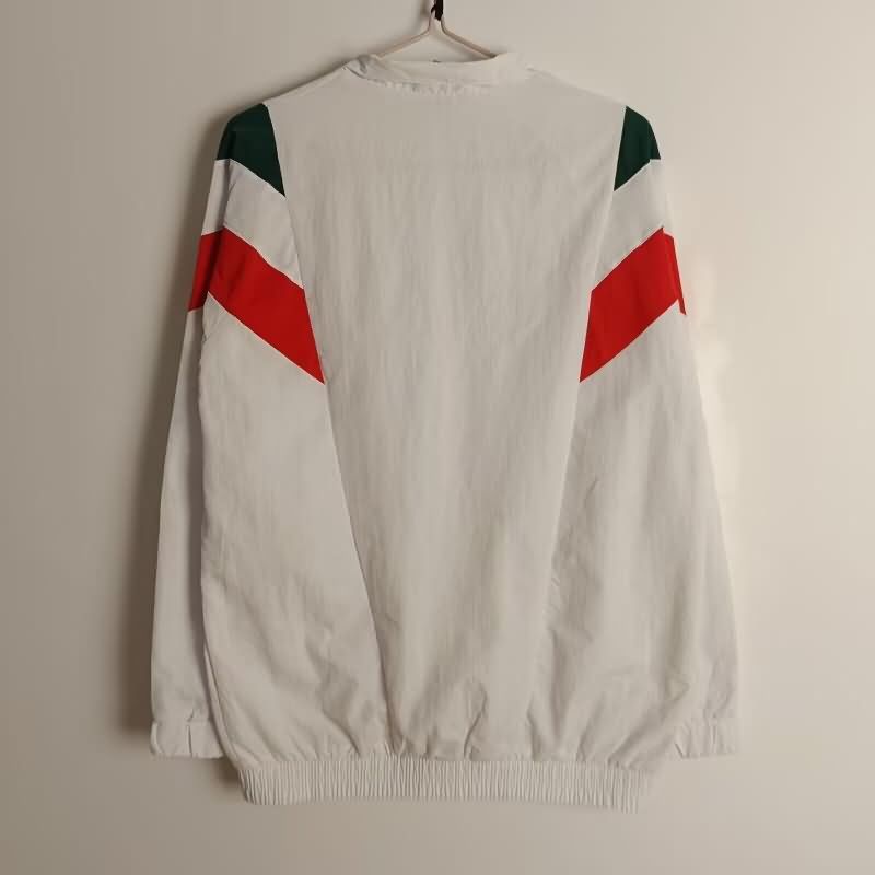 Italy Soccer Windbreaker White Replica 2025