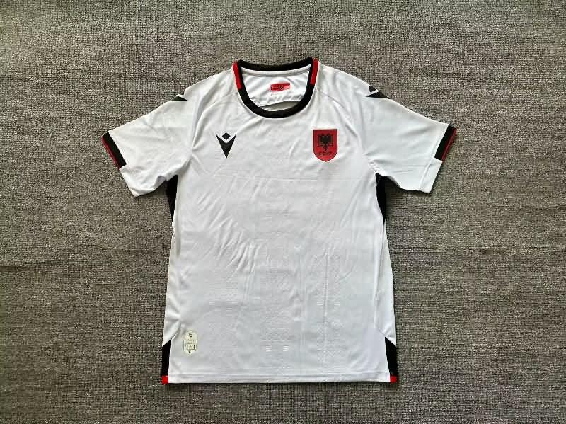 Albania Soccer Jersey Away Replica 2025