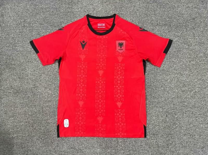 Albania Soccer Jersey Home Replica 2025