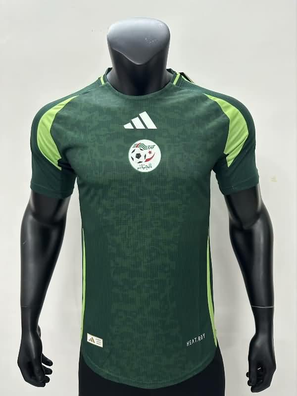 Algeria Soccer Jersey Green (Player) 2024/25