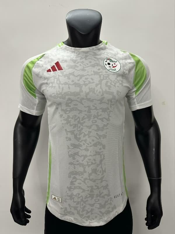 Algeria Soccer Jersey White (Player) 2024/25