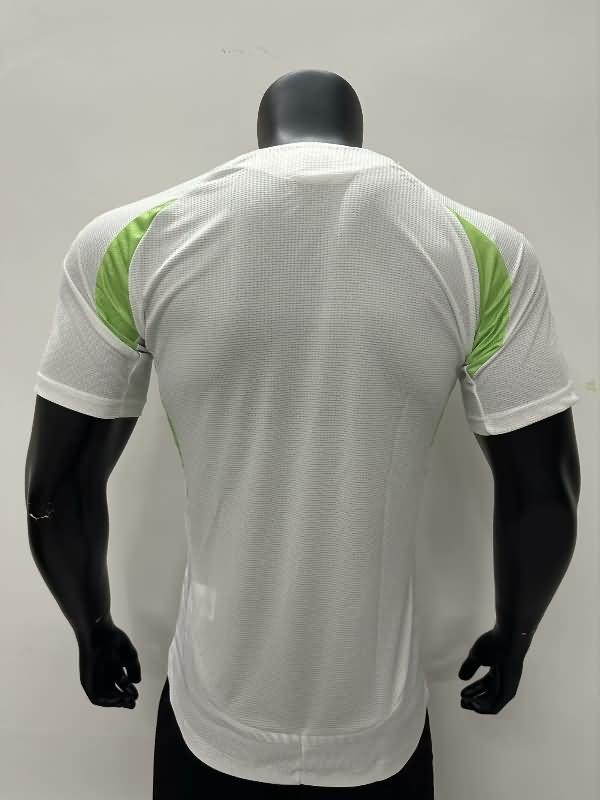 Algeria Soccer Jersey White (Player) 2024/25