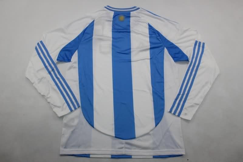 Argentina Soccer Jersey Copa America Home Long Sleeve Replica 2024