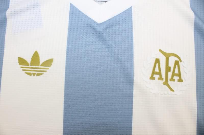 Argentina Soccer Jersey Anniversary Women Replica 50th