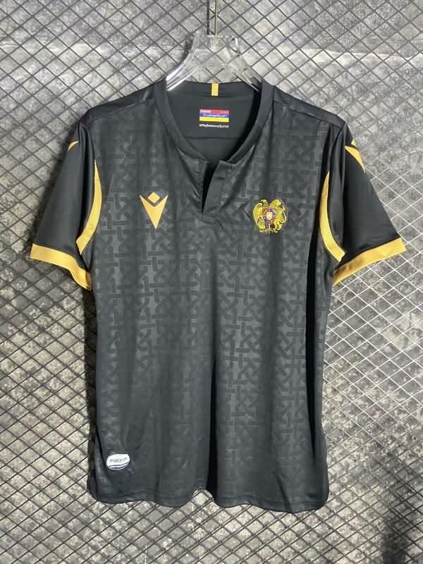 Armenia Soccer Jersey Black Replica 2024