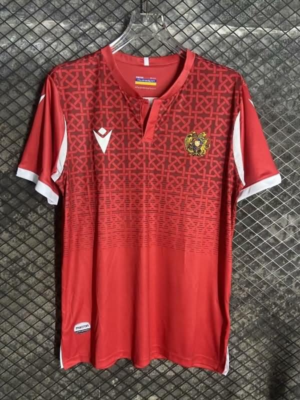 Armenia Soccer Jersey Red Replica 2024