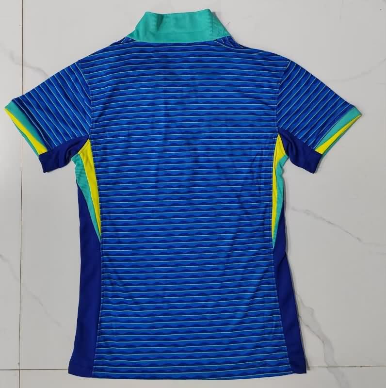 Brazil Soccer Jersey Copa America Away Women Replica 2024