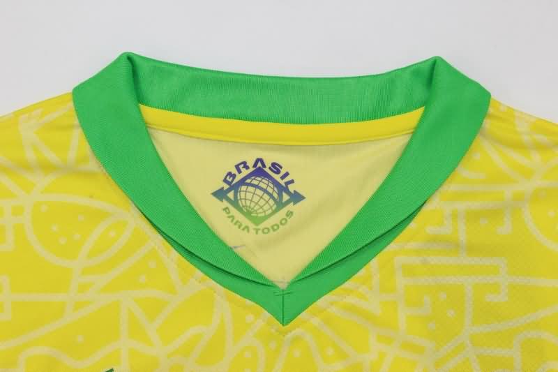 Brazil Soccer Jersey Copa America Home Women Replica 2024