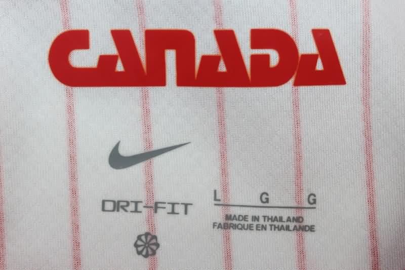 Canada Soccer Jersey Away Replica 2024