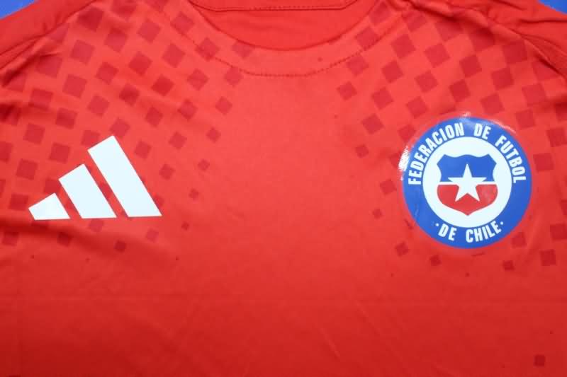 Chile Soccer Jersey Copa America Home Women Replica 2024