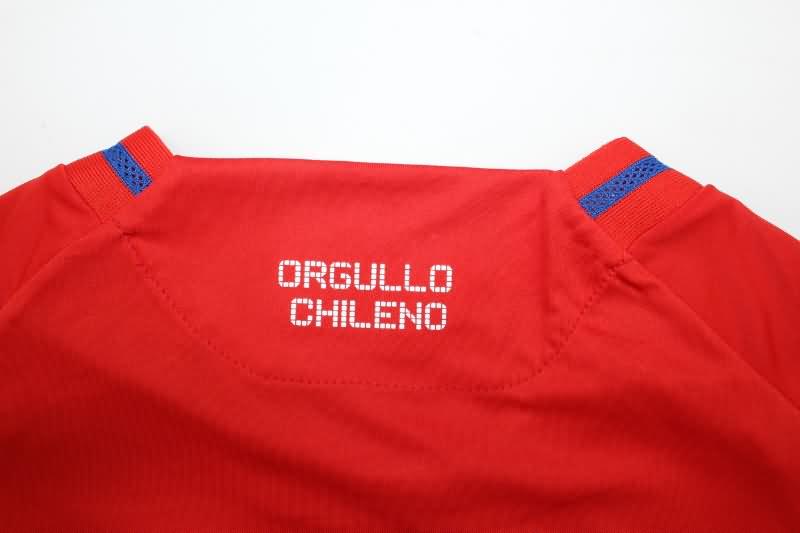 Chile Soccer Jersey Copa America Home Women Replica 2024