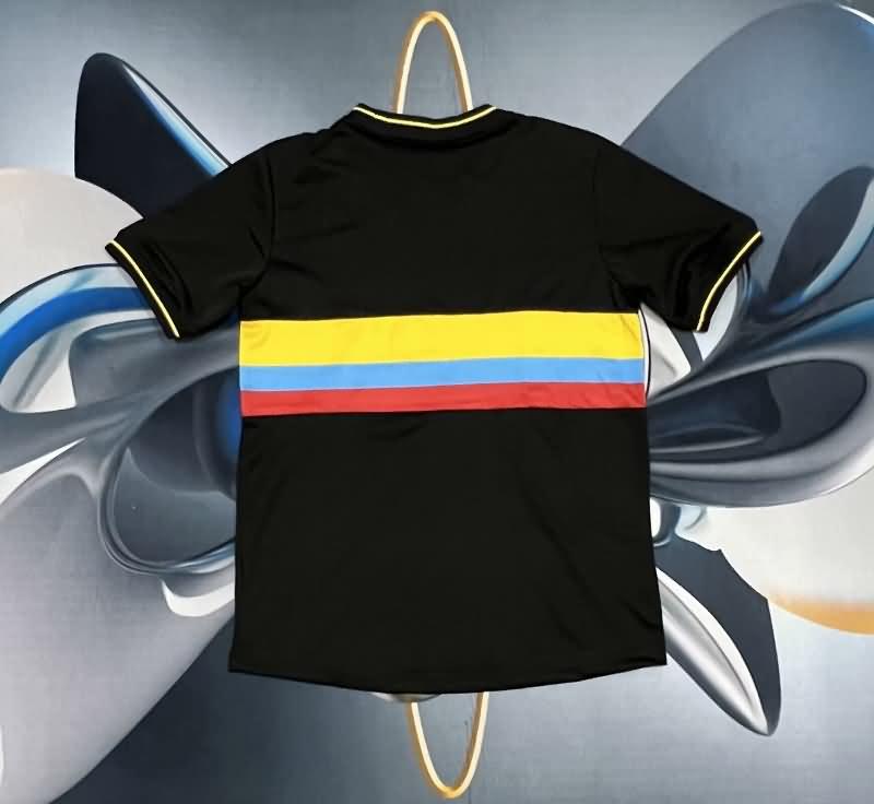 Colombia Soccer Jersey Anniversary Black Replica 100th