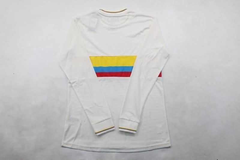 Colombia Soccer Jersey Anniversary Long Sleeve Replica 100th