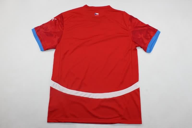 Czech Soccer Jersey Home Replica 2024