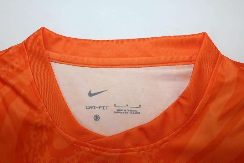 England Soccer Jersey Goalkeeper Orange Replica 2024